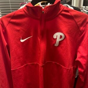 Philadelphia Phillies Lightweight Zip Up Pullover